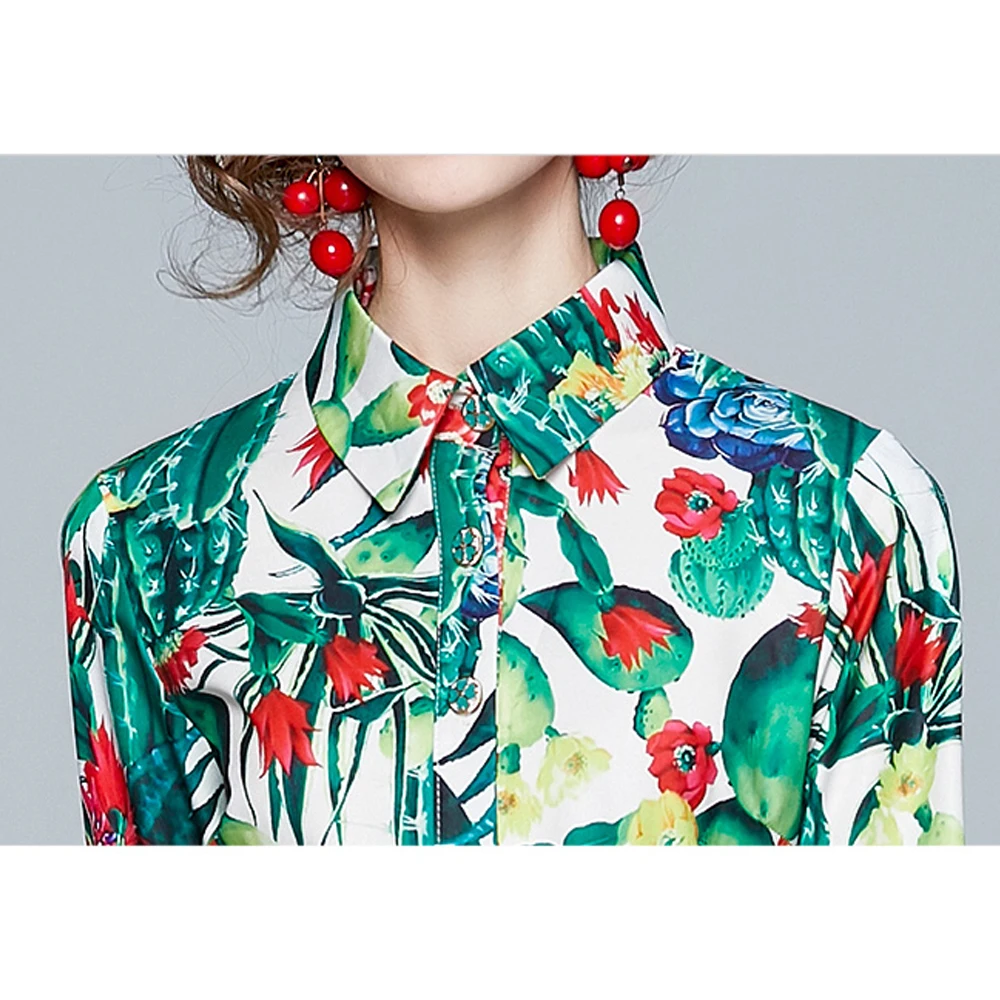 

Simgent 2021 Spring New Fashion Women Ruffle Flared Ruched Midi Printing Peter Pan Collar Long Sleeve Dress Vestidos SG012294