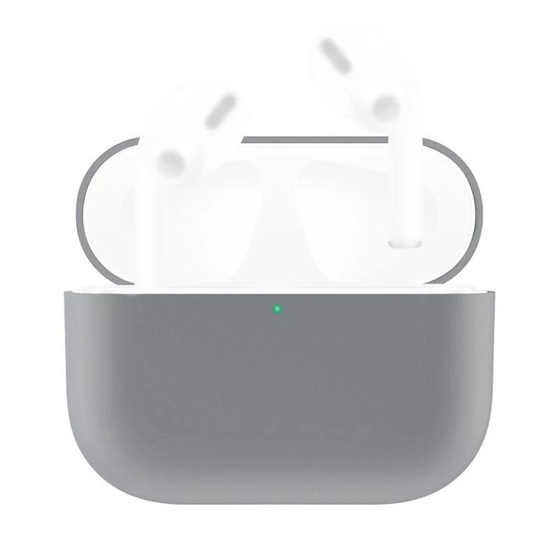 Водонепроницаемый сплошной цвет чехол для наушников AirPods Pro 2019 беспроводной