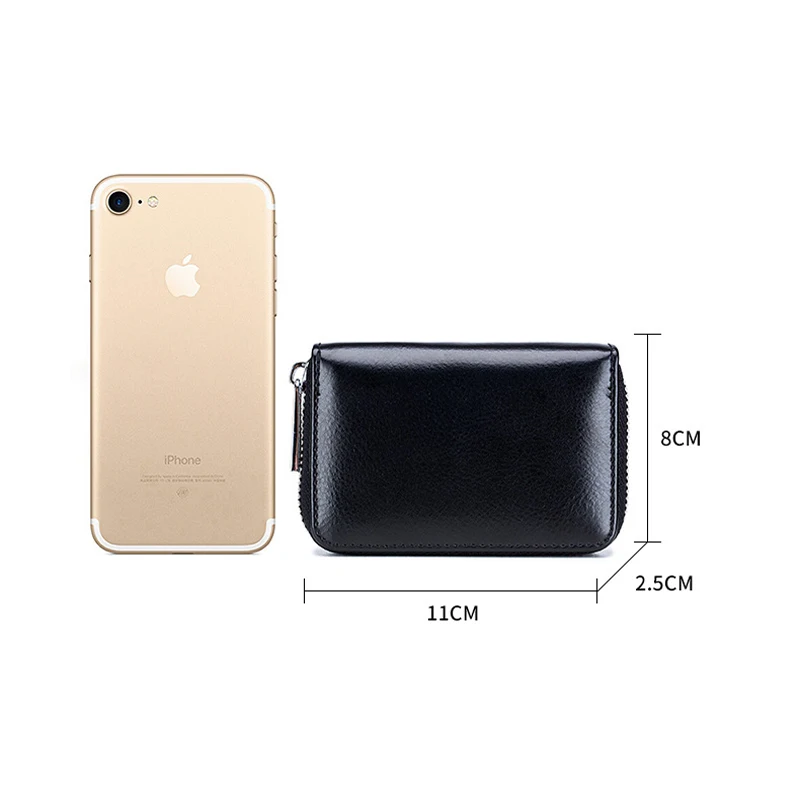 

Wholesale Card Holder High Quality Leather Id Cards Case Protection Woemn's Small Wallet Mini Kaarthouder Porte Carte Tarjetero