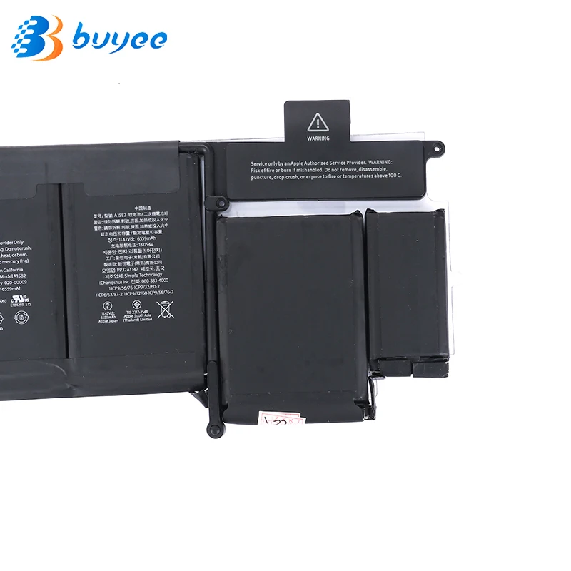 74.9Wh 11 42 V A1582 Аккумулятор для ноутбука Macbook Pro 13 дюймов A1502 2015 год ME864 ME865 6559mAh |