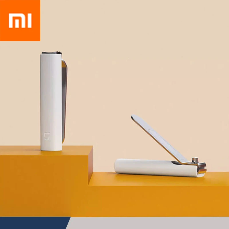 

Xiaomi Mijia Anti-spatter Nail Clippers Sharp Durable Anti-spatter Storage Shell Stainless Steel Advanced Frosted Texture File