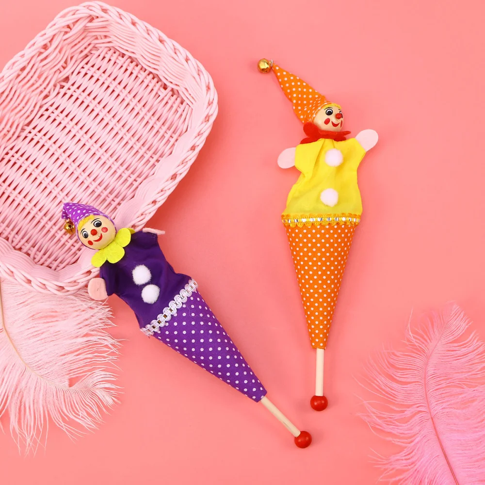 

6pcs Finger Puppets Clown Finger Toys Story Teller for Children Baby Toddlers Kids Story Time Shows Playtime Schools Birthday Gi