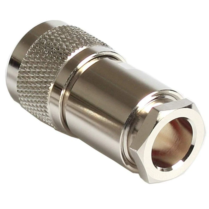 Фото 10PCS N Male Plug RF Coaxial Connector Clamp RG8 LMR400 RG213 RG165 RG393 Cable Инструменты 10PCS N Male Plug RF Coaxial Connector Clamp RG8 LMR400 RG213 RG165 RG393 Cable Инструменты