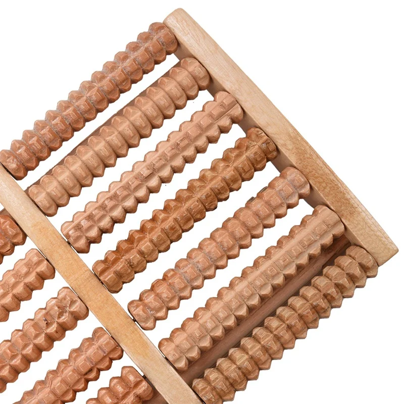 

Wooden Foot Roller Wood Care Massage Reflexology Relax Relief Massage