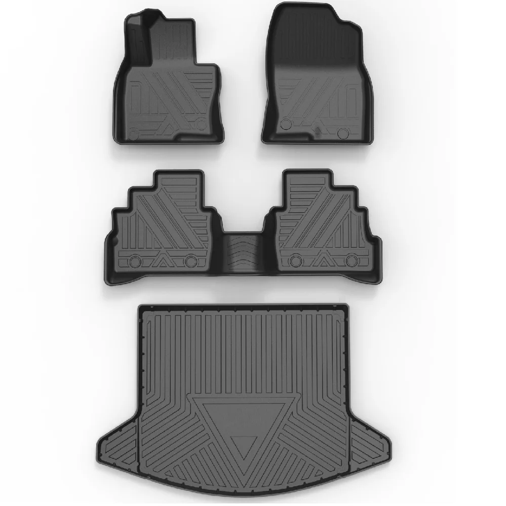 Автомобильные коврики для Mazda CX-5 Cx5 2017 2018 2019 2020 2021, резиновые 3D напольные коврики для багажника