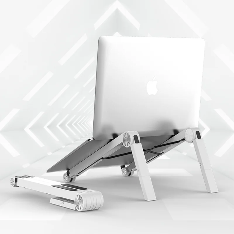 

Lightweight Laptop Cooling Stand Plastic Vertical Laptop Stand Foldable Tablet Stand Bracket Laptop Holder for MacBook