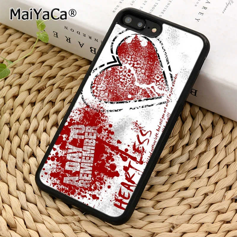 a day to remember heartless Phone Case Cover For iPhone 5 SE 6s 7 8 plus 11 12 13 Pro X XR XS max Samsung Galaxy S8 S9 S10 |