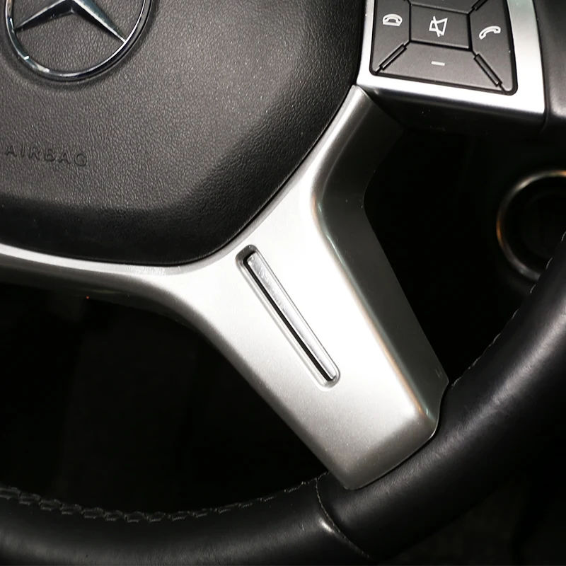 Декоративная накладка на руль автомобиля наклейка для Mercedes Benz C E ML GL Class W212 X166 W166