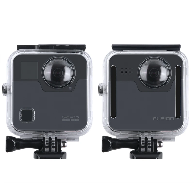 40M Waterproof Housing Case Back Door For Gopro Fusion 360 Camera Underwater Box Go Pro Action Accessories | Электроника