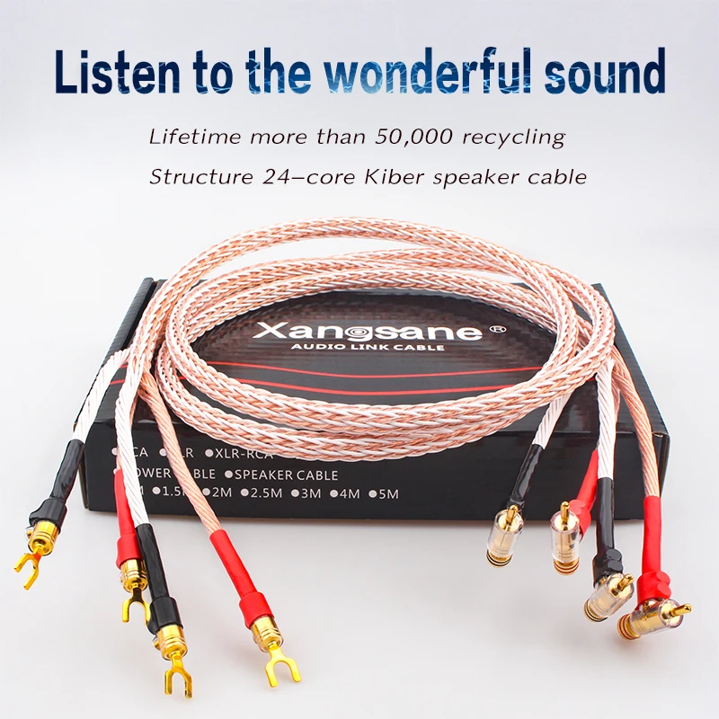 1 пара высококлассная R образная Лопата 12TC OCC Hi Fi в форме ружья позолоченный с