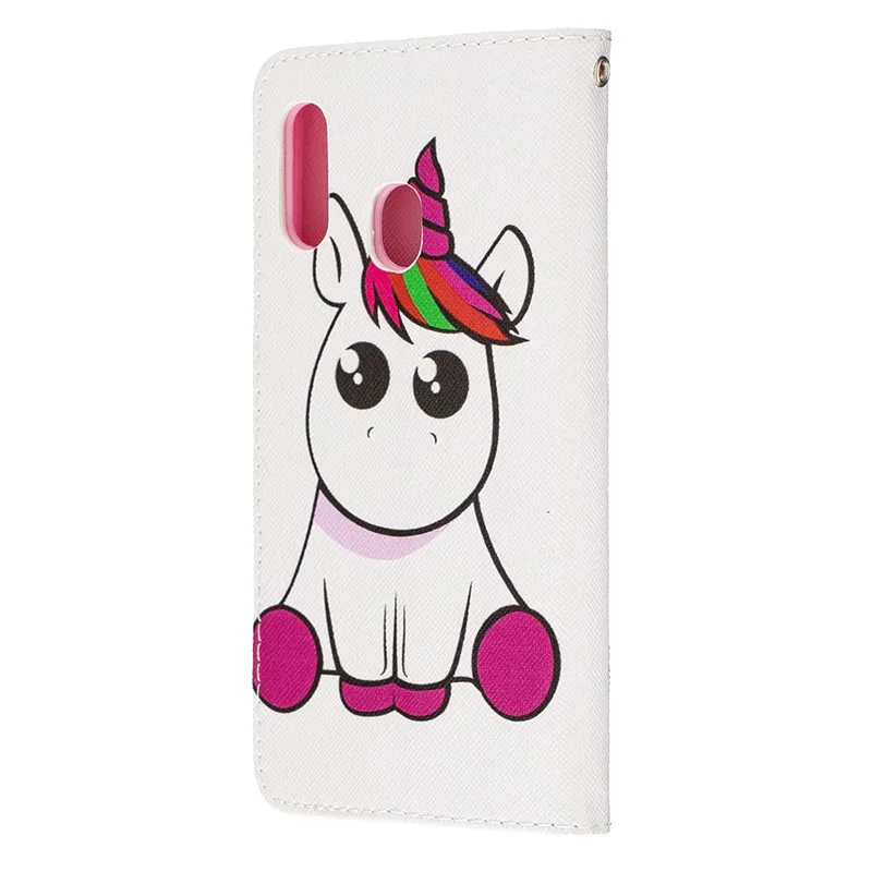 Для samsung Galaxy A20 кожаный чехол на СПС Coque samsung A20 20 A50 A40 A30 A10 A70 A20E A80 A60 чехол Чехлы-бумажники с отделениями для