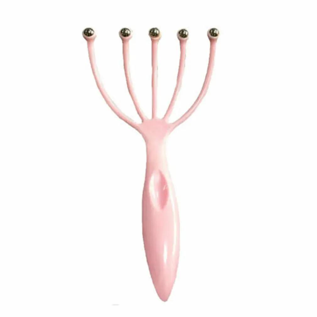 Пятикулачковый массажер с шариковой головкой ручной захват для головы