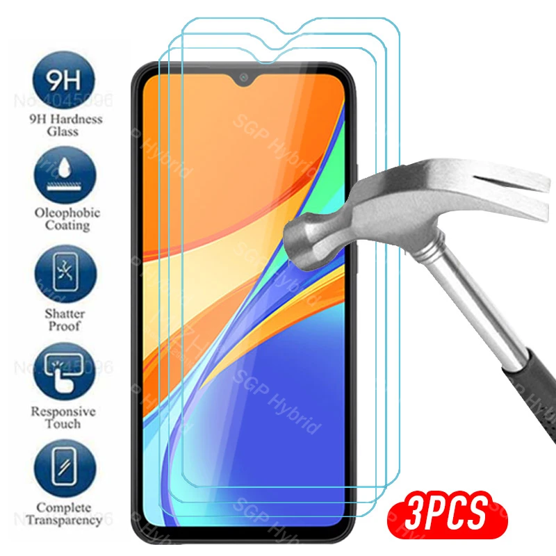 Защитное стекло для xiaomi redmi 9c закаленное 6 53 дюйма 3 шт. | Мобильные телефоны и