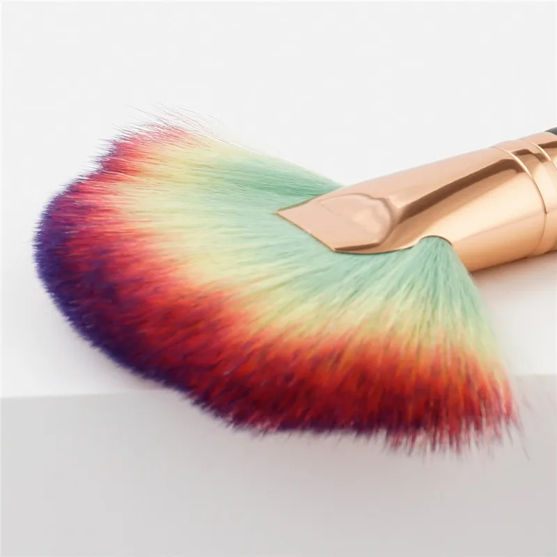 GUJHUI 1 шт. Профессиональная Кисть для макияжа веерообразная Пудра основа Кисти с