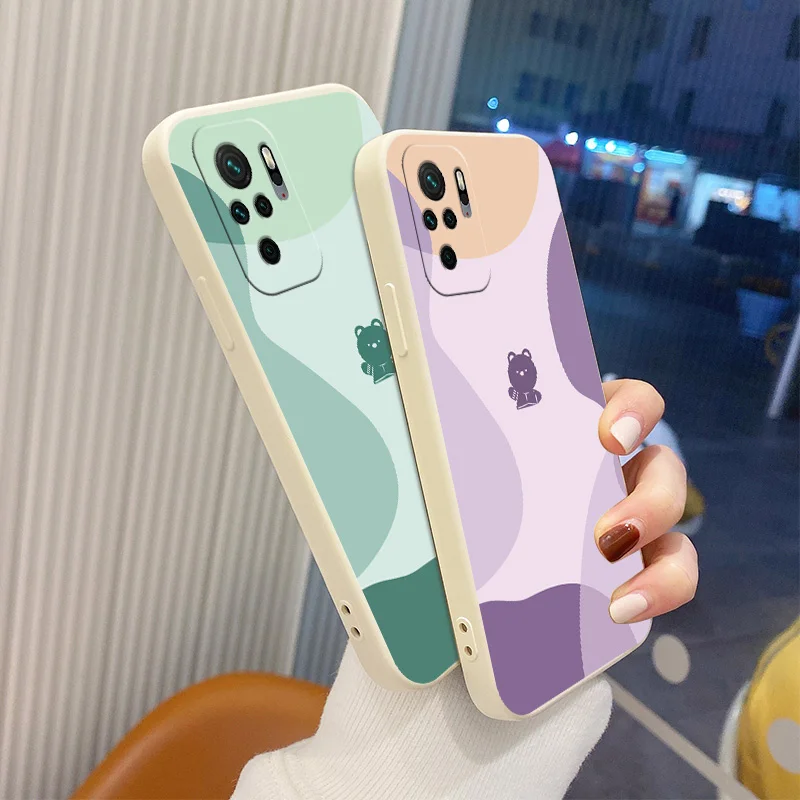 

Dream Color Camera Lens Protect Case For Xiaomi Redmi Note 10 10S 9T 9 8 7 Pro MAX Redmi 9 9A 9T K40 K30 K20 Pro Phone Cover