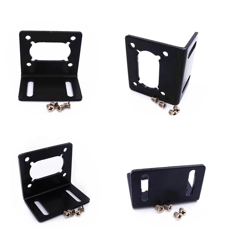 Металлический крепежный кронштейн для двигателя постоянного тока с червячным