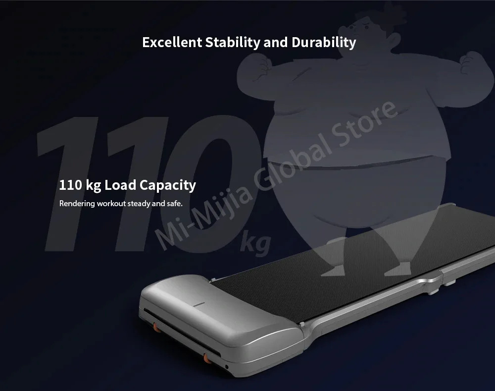 Xiaomi WalkingPad C1 сплав версия Смарт приложение управление складной коврик для ходьбы беговая дорожка мини ультра-тонкий прогулки фитнес-машина