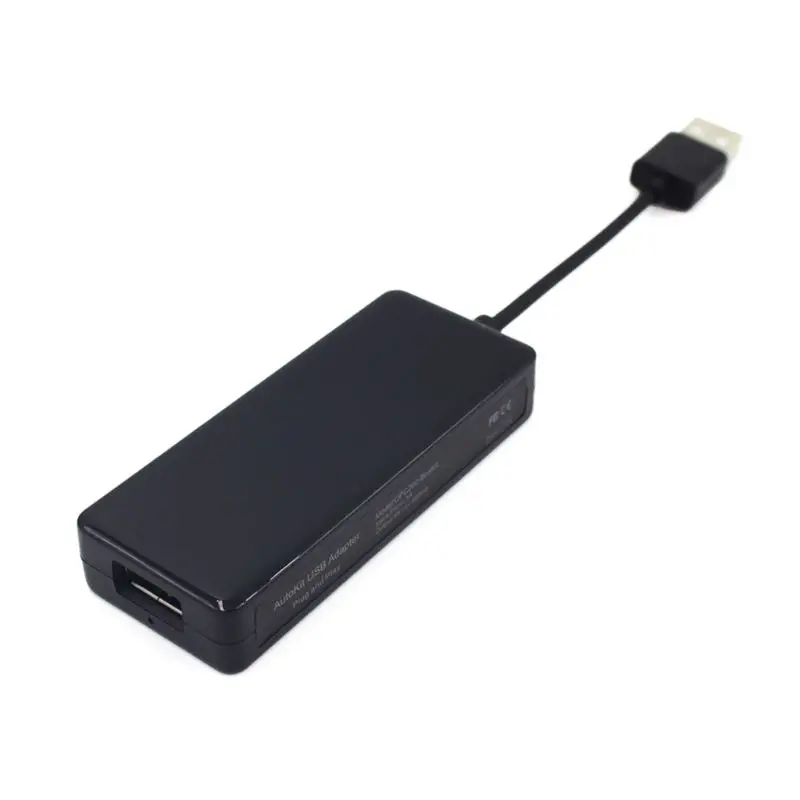 Черный Мини Портативный USB CarPlay Smart Auto Link Dongle Car Link Stick для Apple Android навигационный музыкальный плеер для iPhone Android Sma - Цвет: Черный