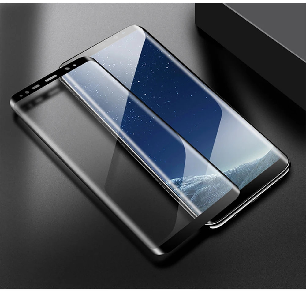 Закаленное 9D изогнутое стекло пленка для samsung Galaxy Note 8 9 S9 S8 Plus S7 Edge Защита экрана для samsung A6 A8 Plus