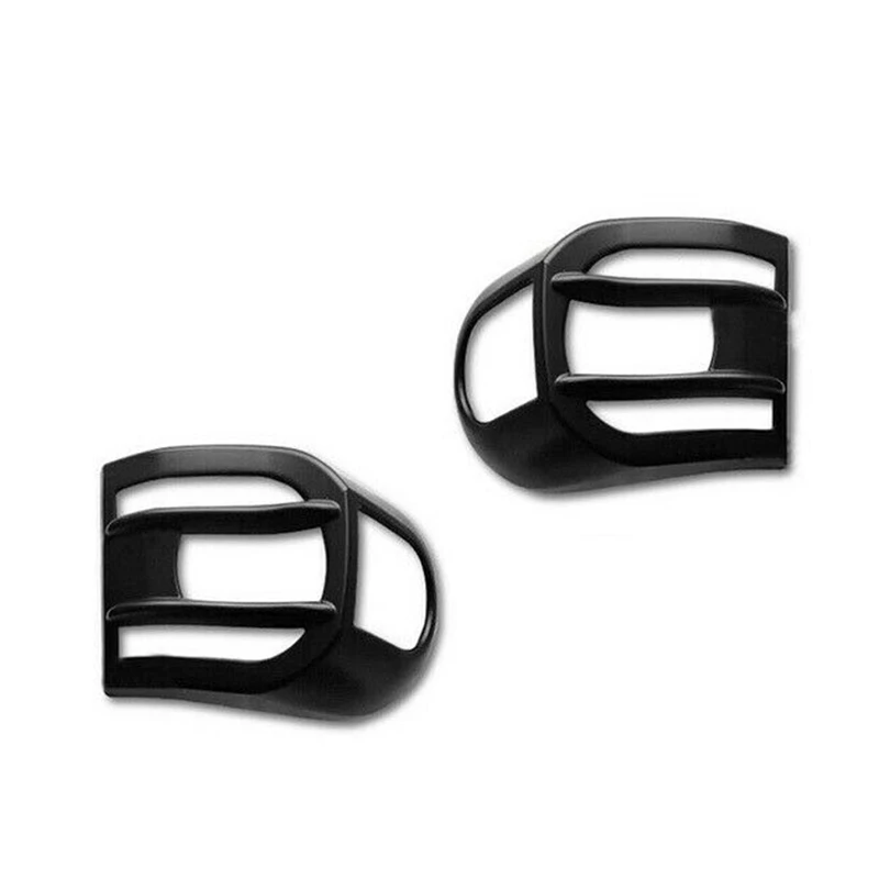 

2Pcs ABS Black Rear Tail Light Lamp Cover Trim for Toyota FJ Cruiser 2007-2020