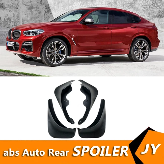 

For BMW X4 2019-2020 Mudflaps Splash Guards Front With the color and rear Mud Flap Mudguards Fender Modified special