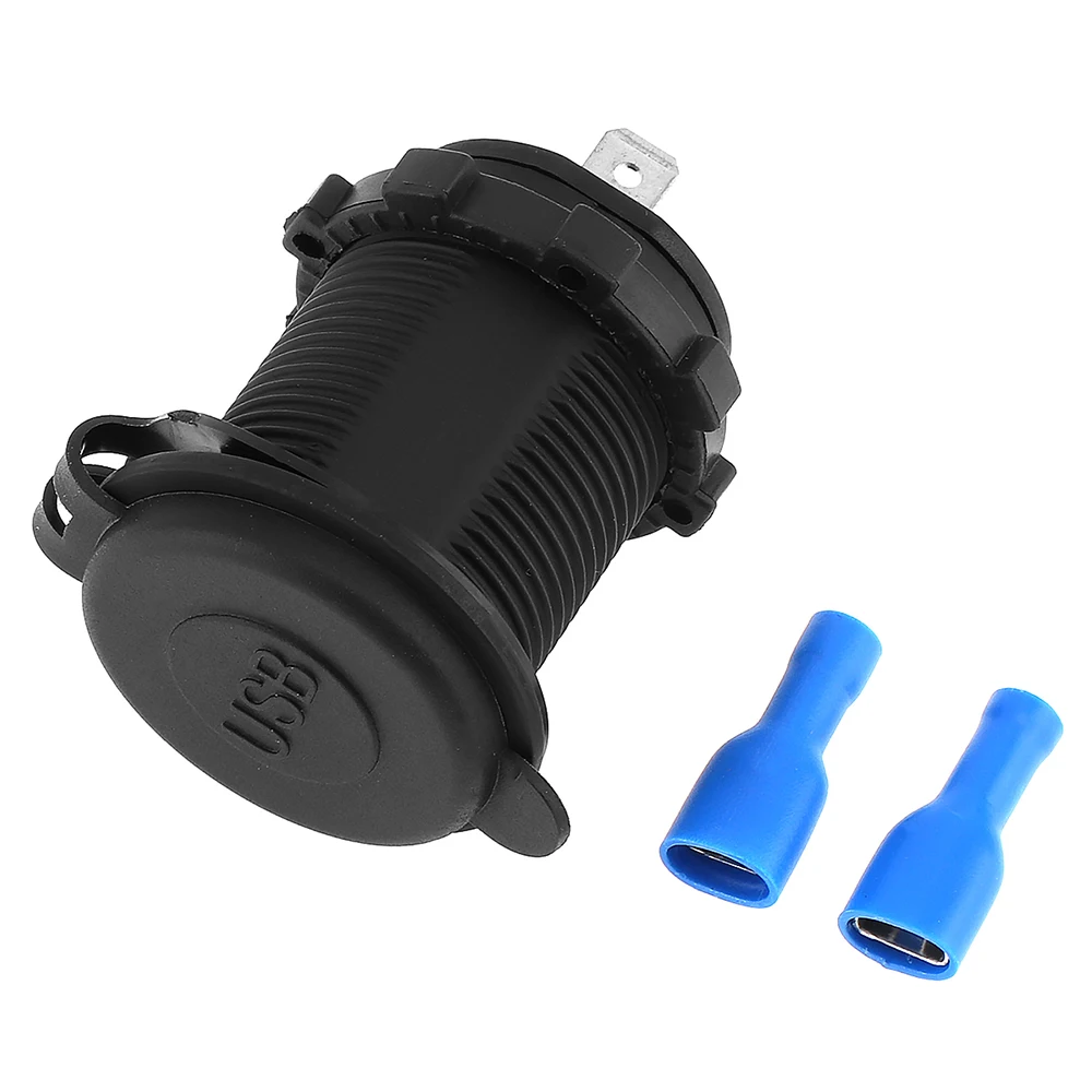 Водонепроницаемый USB адаптер с двойной апертурой 5 В 4 2 А подходит для автомобиля