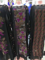 womens fashion classic design national african clothes dashiki robe abaya fabric chiffon hot drilling loose dress free size