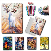 Чехол для планшета с рисунком samsung Galaxy Tab A 3 4 9 7 10 1 T550 T555 SM T530 T531 GT