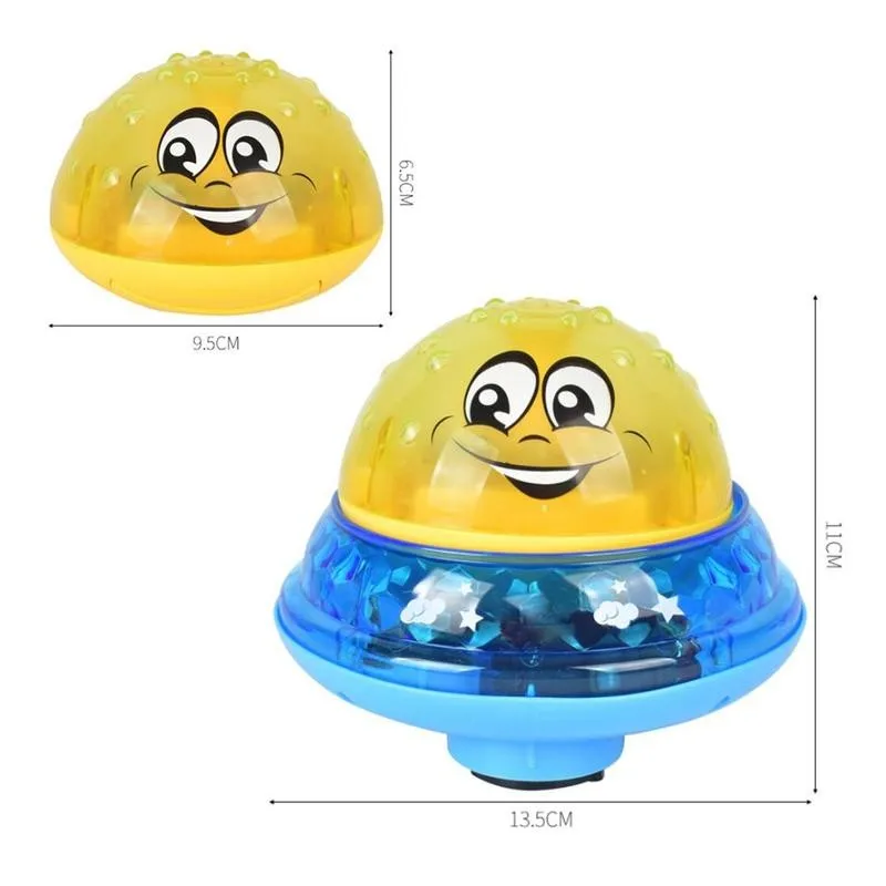 

Baby Bath Toys Electric Induction Sprinkler Ball with Light Music Children Water Play Ball Bathing Toys Children Kids Bath Gifts