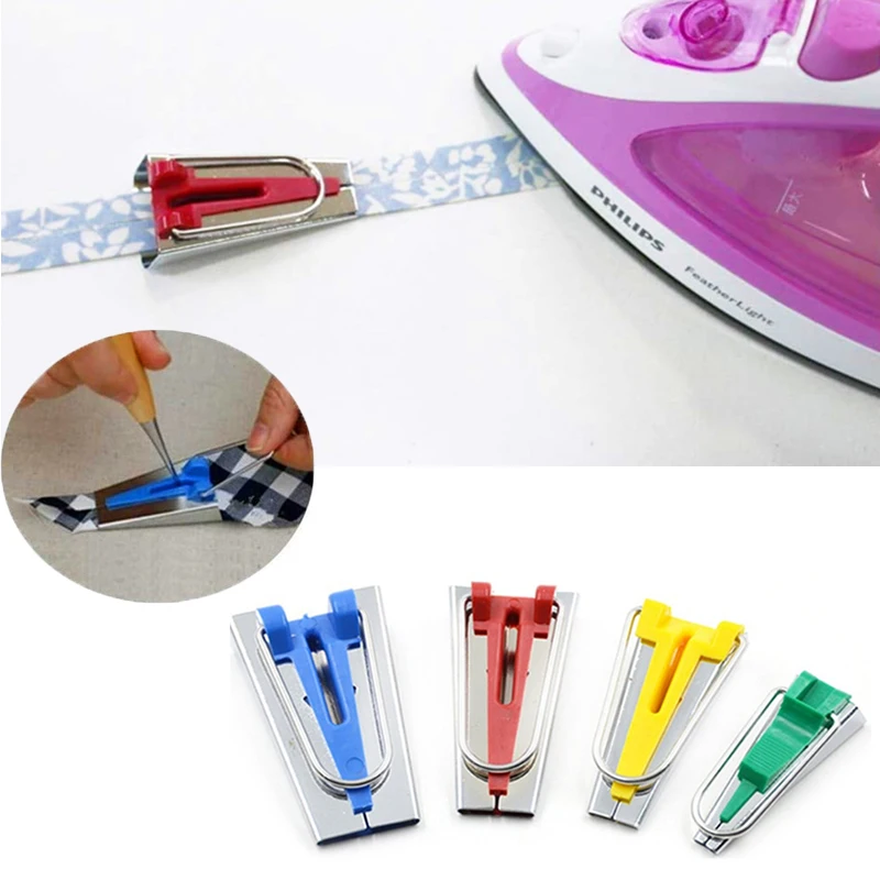 

Splicing Cloth Fabrics Bias Tape Maker Binding Tool Quilting Sewing 6mm\12mm\18mm\25mm Craft DIY Patchwork Special Edging Device