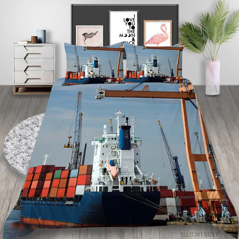 

3D Bedding Set Modern Soft Duvet Cover Pillowcase Boys Teen 2/3 Pcs King Queen Full Single Double Bed Gift Bedroom Decor