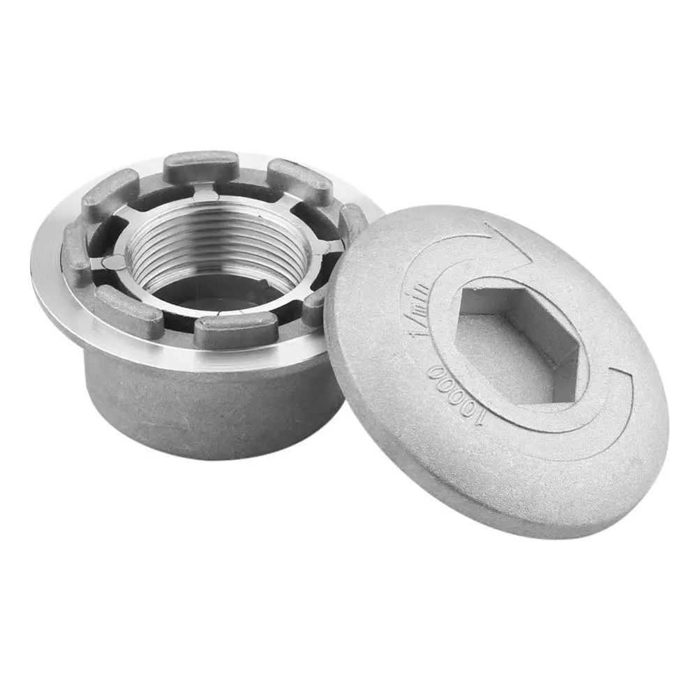 Универсальная алюминиевая Головка триммера для травы с 4 линиями газонокосилки