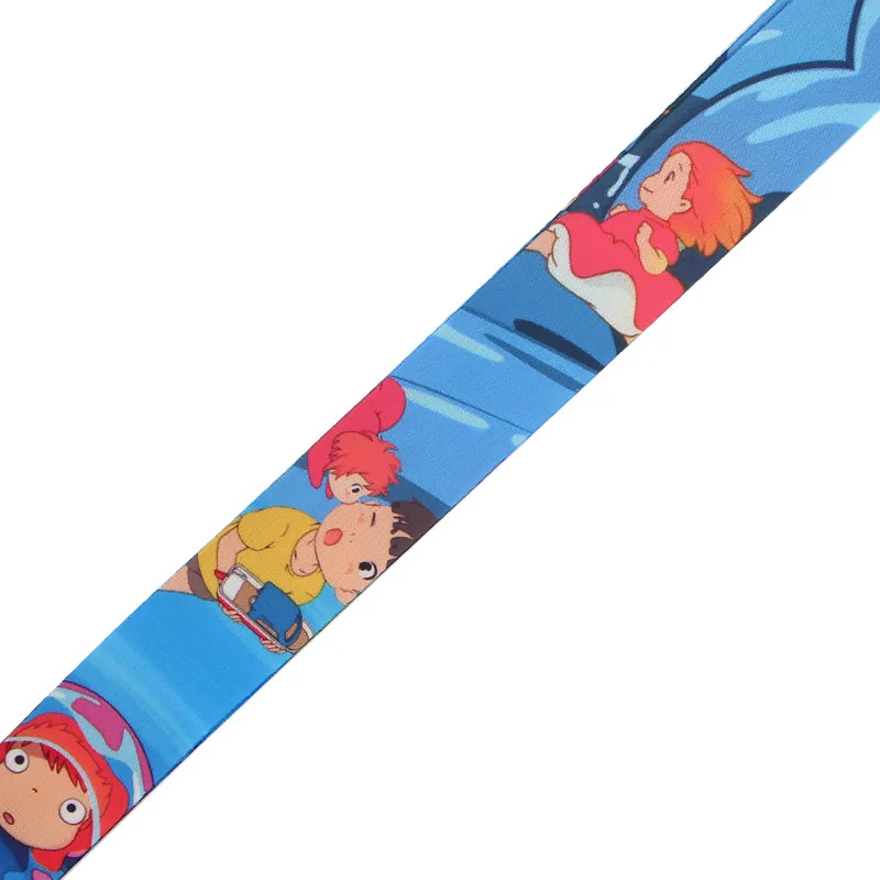 CA89 Blinghero Ponyo на скале, ремешок для ключей, ремешок для мобильного телефона, для ключей, ID, держатель для карт, 1 шт