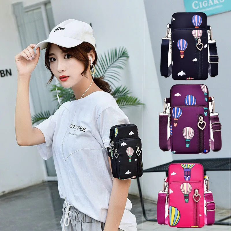 

Fashion Mobile Phone Pouch For iPhone XR XS 7 8 6s Plus Wrist Bag For iPhone 12 11 Pro Max Ladies Girl Shoulder Small Bags Case