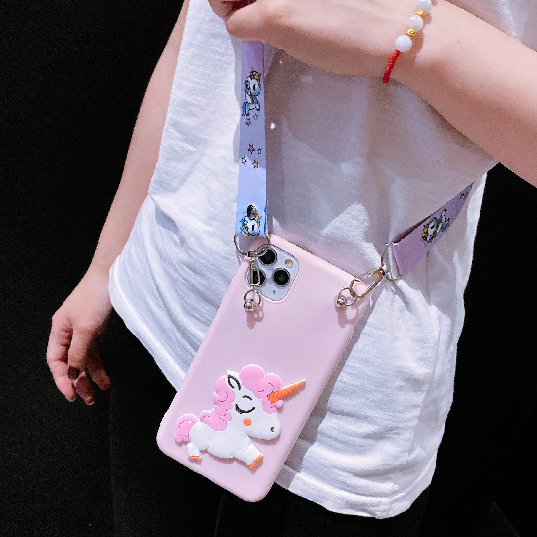 Силиконовый чехол с ремешком для Samsung Galaxy M21 M31 A01 A21 A21S A11 A71 A51 A41 A31 A10S A20S A30S мягкий