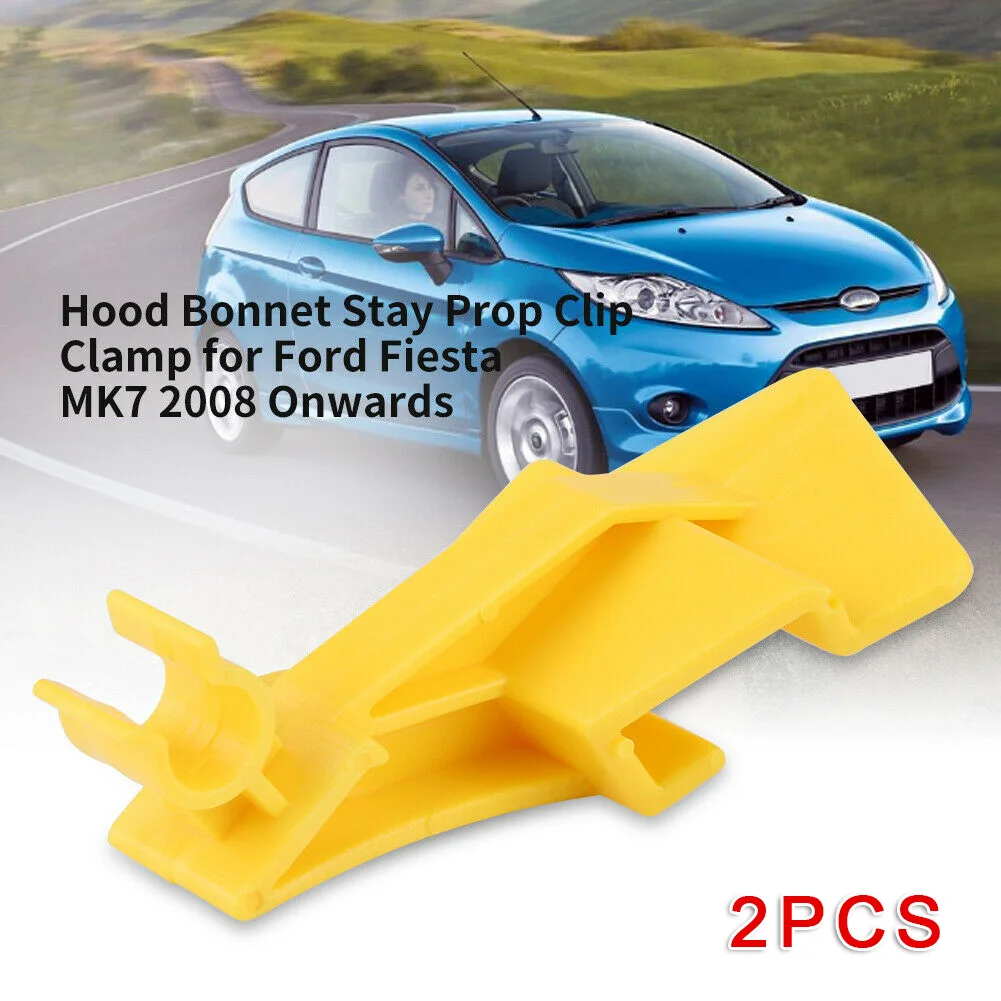 

ABS Retainer Clamp 2PCS Clip For Ford Fiesta MK7 2008-2014 Replacement