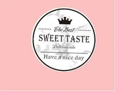 Круглые этикетки ручной работы 20000 шт. спасибо сладкий вкус в Гуанчжоу|Наволочка|