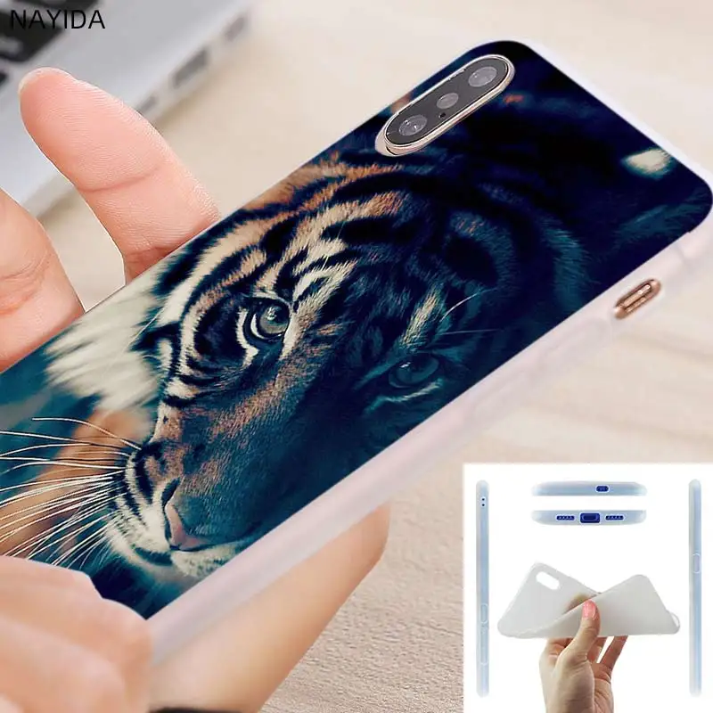 Модный чехол для телефона Huawei Mate 30 20 10 Lite Pro y7 y9 2019 NOVA 5 4 3 5T чехлы с медведем львом