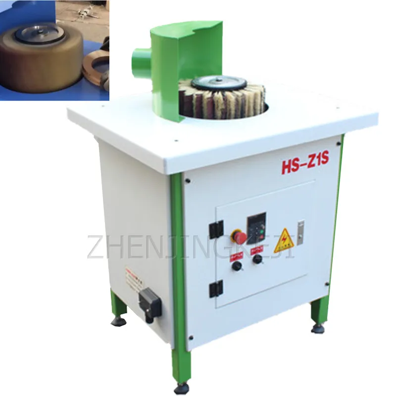 

380V Commercial Polishing Machine Lrregular Lines Side Edge White Embryo Paint Sanding Machine Woodworking Mechanical Equipment