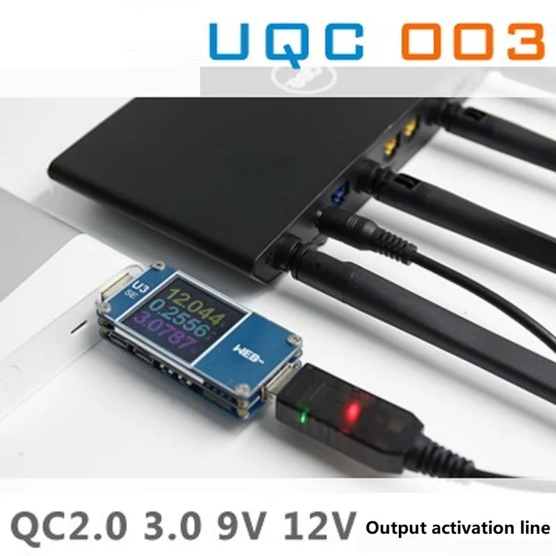 WEB QC2.0 3 декорации триггеров 9V12V Зарядка сокровище мобильный маршрутизатор