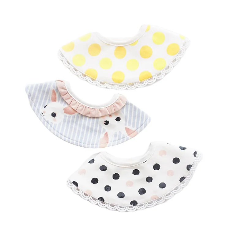 Детский нагрудник с цветочной вышивкой 360 градусов | Детская одежда и обувь