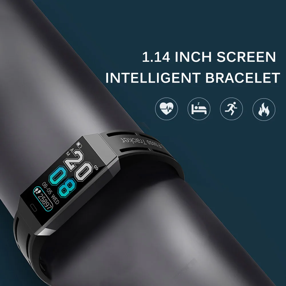 Умные часы интеллигентая (ый) Водонепроницаемый сна мониторинга сердечного