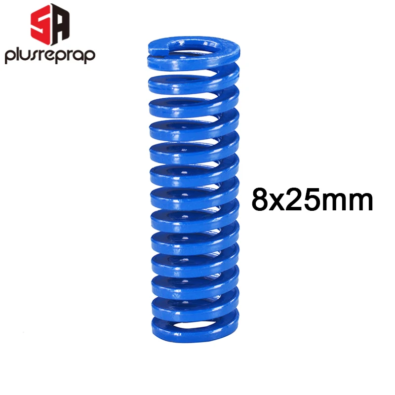 OD8mm x L25mm Нагретые пружины для кровати светильник сжатие нагрузки пружина DIY Экструзионная пружина для 3d принтера CR-10 10S S4 Ender 3 MK8 - Цвет: OD8mm x L25mm