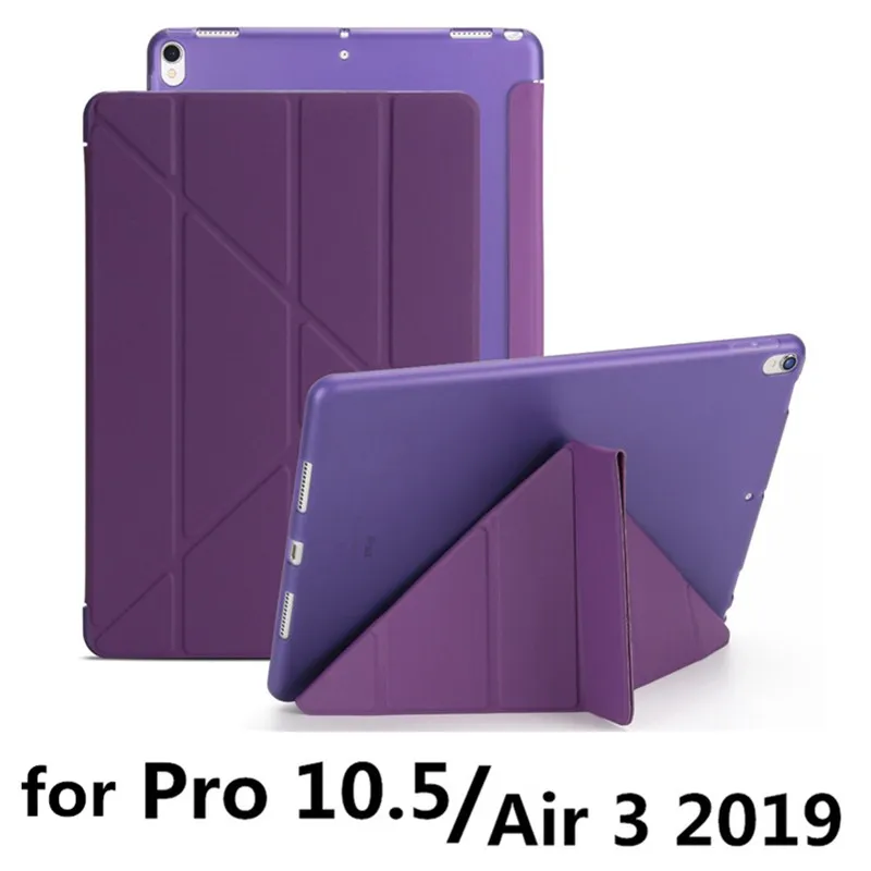 pro 10.5 purple ТПУ чехол для iPad Pro 10," Air 3 тонкий мягкий сенсорный Магнитный чехол-подставка для iPad 9,7 чехол 5th 6th чехол для планшета+ ручка - Цвет: pro 10.5 purple