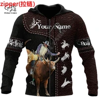 newest animal rodeo bullfighter bullfighting tattoo newfashion tracksuit menwomen 3dprint casual funny streetwear hoodies x17