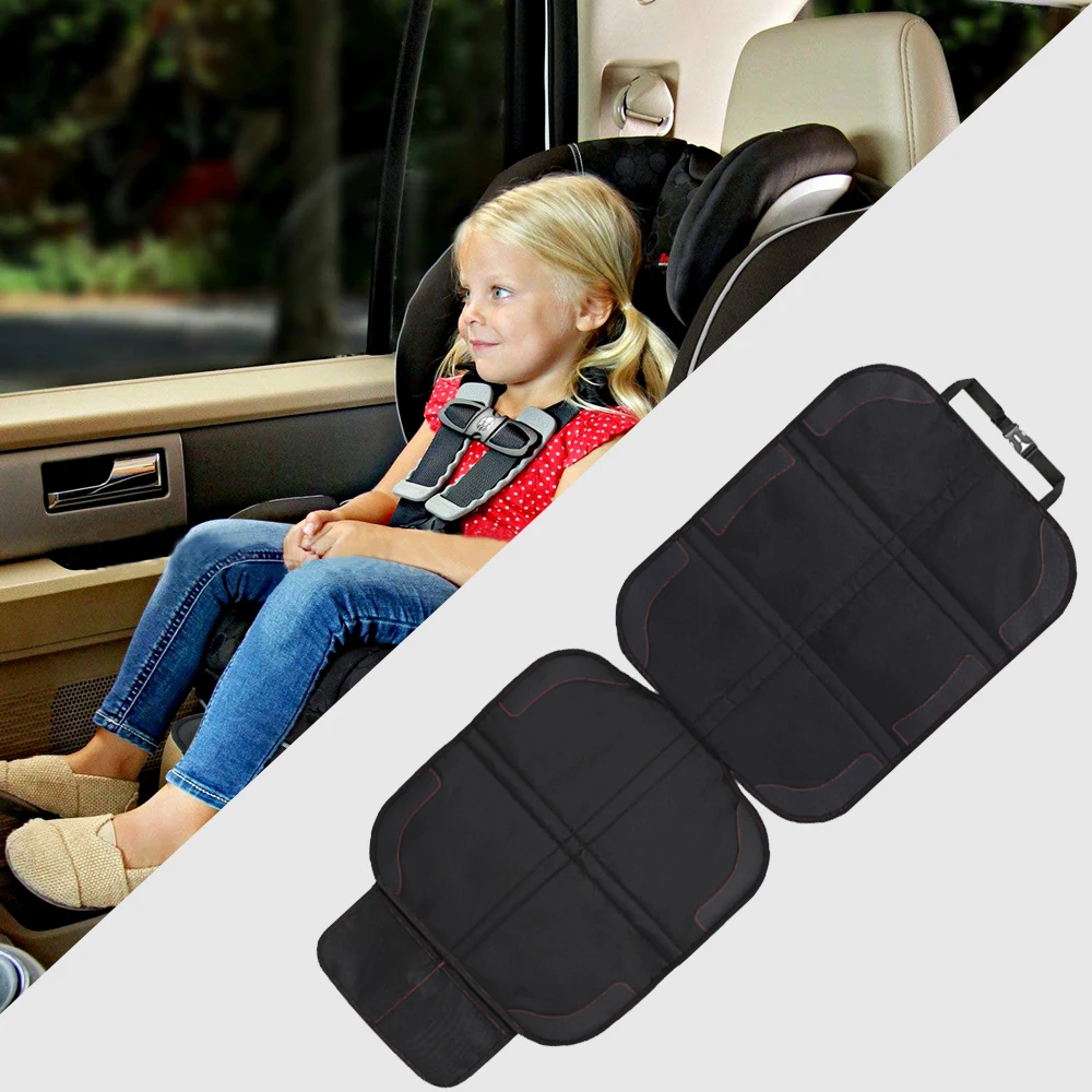 

123*48cm Oxford PU Leather Car Seat Protective Mats Pads Child Baby Auto Seat Protector Cushion For Baby Kids Protection
