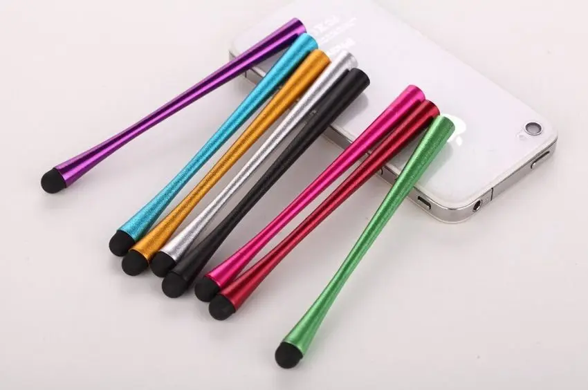 Capacitive Stylus Pen Metal Mesh Micro-Fiber Tip Touch Screen For Smart Phone Tablet PC IPhone IPad Xiaomi | Мобильные телефоны и