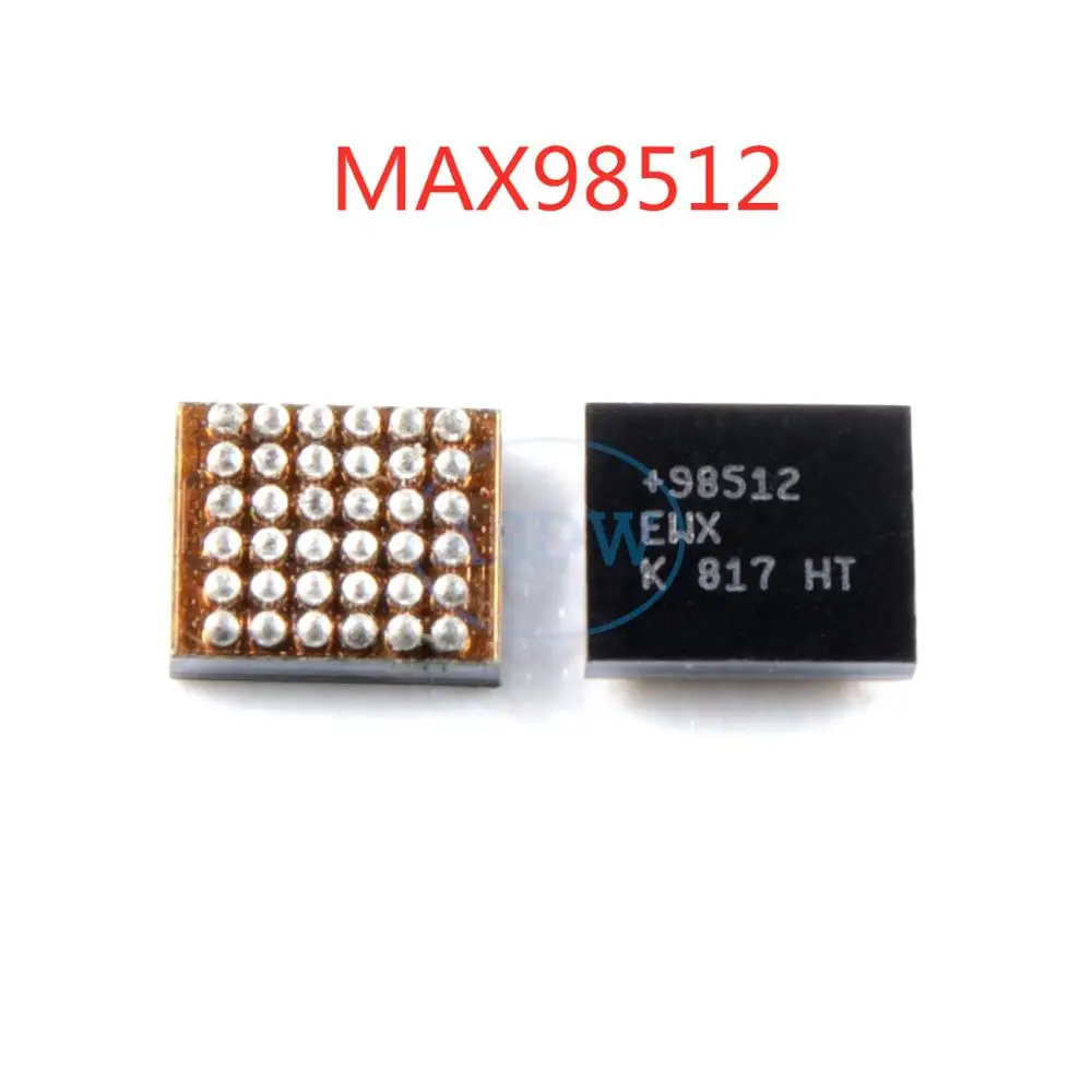 1 шт. Новый аудио чип MAX98512 + 98512 для Samsung S9 G960F G965F IC|Платы мобильных телефонов| |