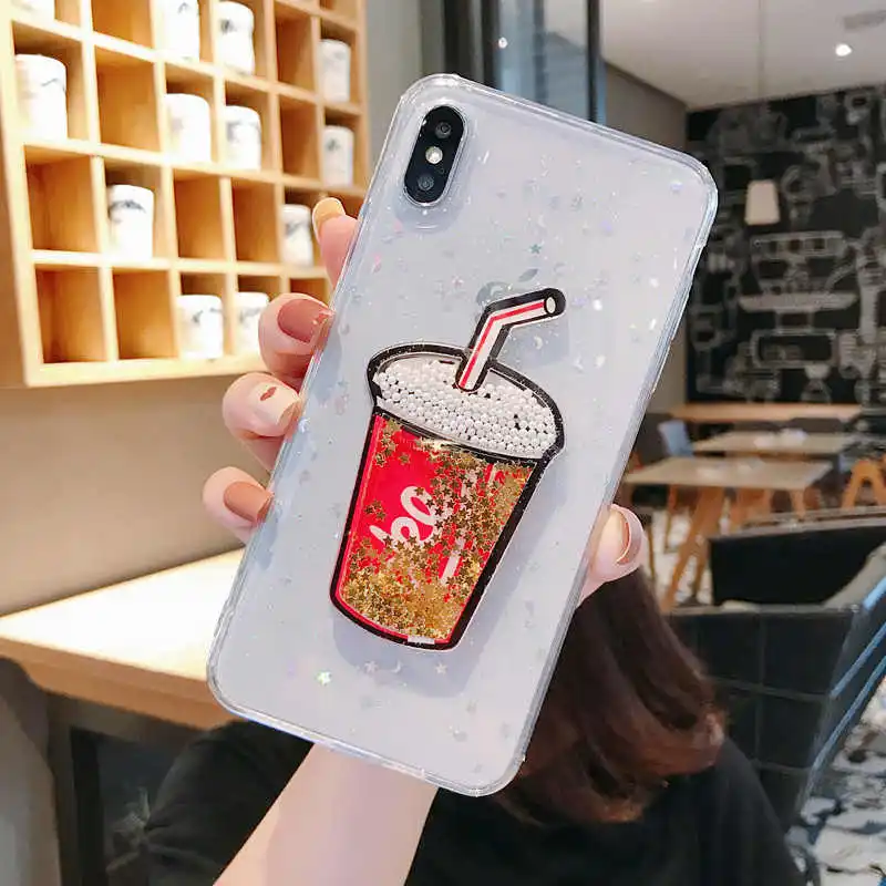 С блестками с изображением луны и звезд, мягкий чехол для OPPO F9 A5 A57 A39 A59 A3 A79 A83 A7X Рено A9 F11 K1 R15X R9 R9S R11 R11S плюс R17 Pro крышка - Цвет: 7