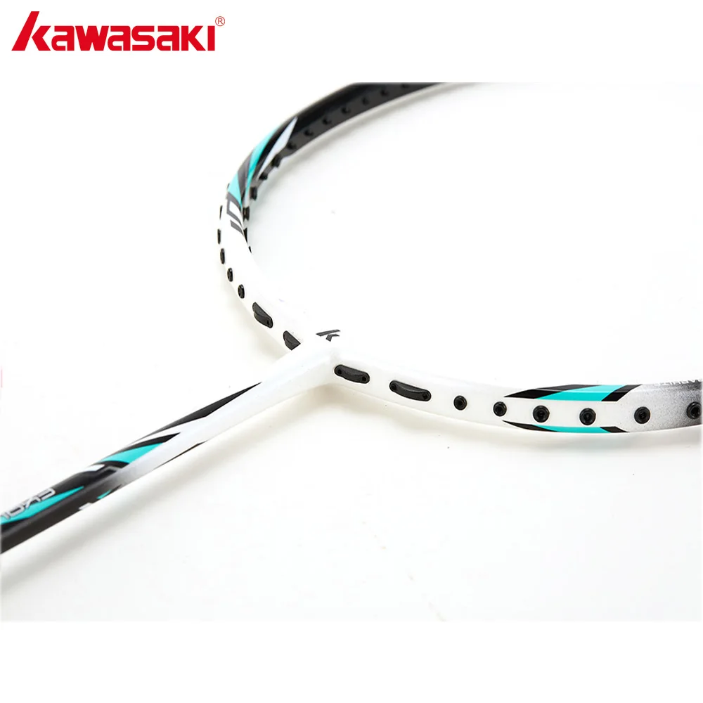 Ракетки для бадминтона Kawasaki конструкционная ракетка юниоров плайеров Explore X260 с